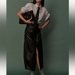 Anthropologie The Bennet Buttondown Shirt by Maeve Size L